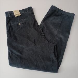 Covington Corduroy Pants Men's Size 40x30 Gray Classic‎ Fit